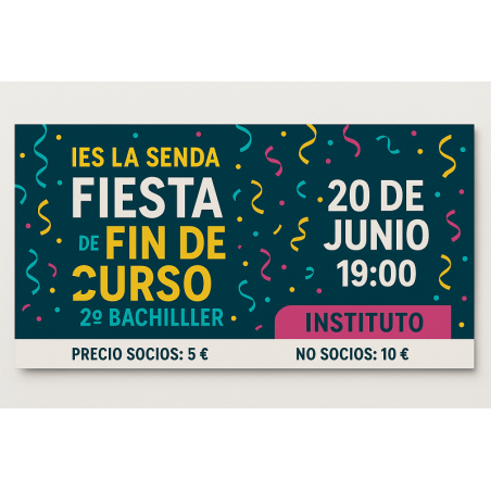 Festa fi de curso 2n  BATXILLER